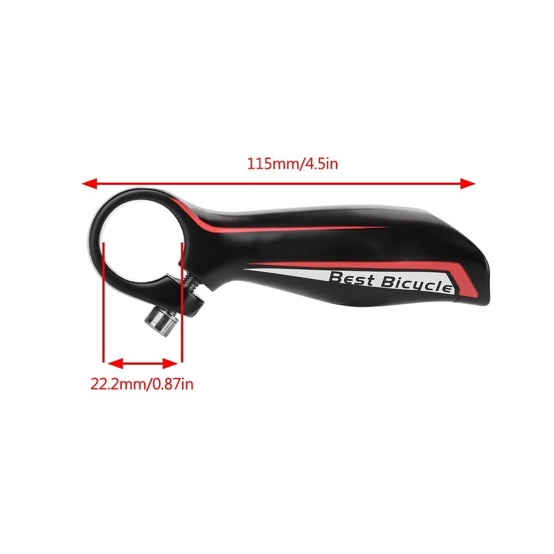 1 Pair Handlebar Grips bar ends for mountain bike Aluminum