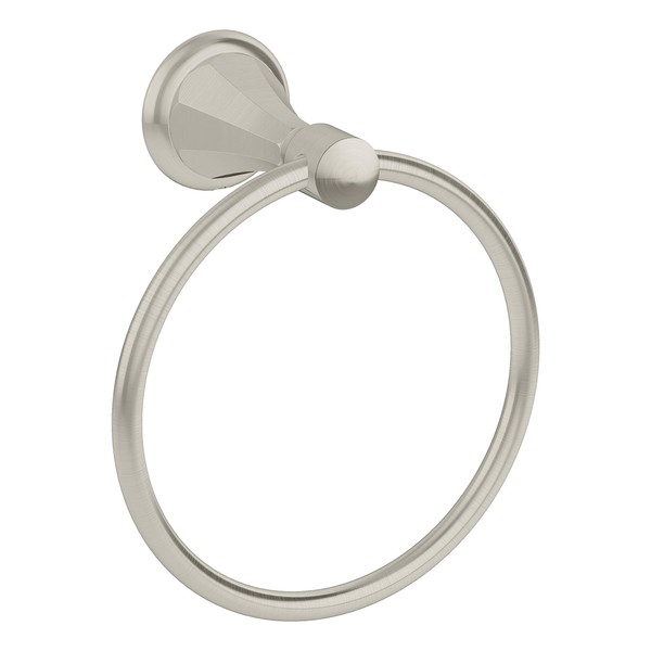 Symmons 453TR Canterbury Wall-Mounted Towel Ring in Polished Chrome