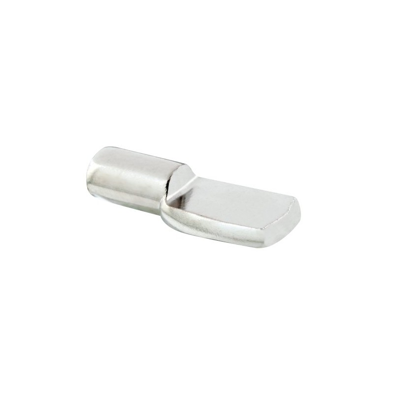 Prime-Line U 10166 Shelf Support Peg, 5mm, Steel Construction, Nickel