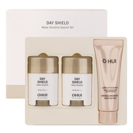 O Hui 오휘 데이쉴드 워터 선스틱 스페셜 세트 14gX2개입 SPF50+ PA++++ O Huhi Day Shield Water Sun Stick Special Set 14g X 2 Pieces SPF50+ PA++++