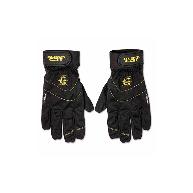 Black Cat Catfish Gloves for Landing Catfish Waterproof Glove