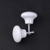 BESPORTBLE 5pcs Cabinet Hardware Handle Pull Round Ceramic Kitchen Cabinet