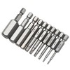 10pcs Screwdriver Bits Set, for Socket Cap Button Head, Magnetic