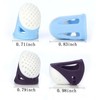 4 Packs Thumb Guard Finger Protectors Sewing Thimble for Sewing