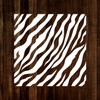MAGJUCHE Tiger Print Stencil 6 Inches, Reusable Animal Print Stencil