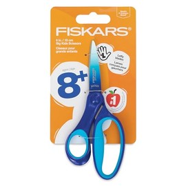 Fiskars® Big Kids Ombre Left-handed Scissors, Blue (6 in.)