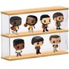 2-Shelves Acrylic Display Case for Collectibles Funko POP Shelves with