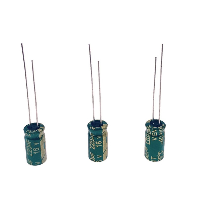PENGLIN 20pcs Electrolytic Capacitors Aluminum Electrolytic Capacitors 16V 220UF 105℃