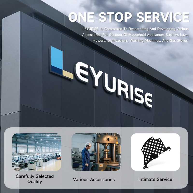 LEYURISE Dishwasher Sump Cover and Filter Inlet Pump Plate Compatible