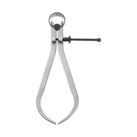 sourcing map Spring Joint Caliper 6 inch / 150mm Adjustable Spring Outside Caliper with Solid Nut for Wood Turning Lathe Work