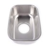 Small RV Sink,Stainless Steel Caravan Camper Sink with Water Pipe,
