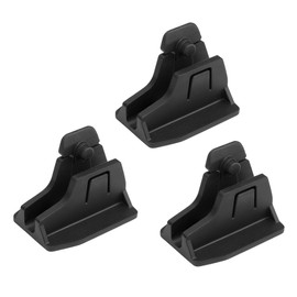 Jorgensen Cabinet Master 2-in-1 Glue Separator & Clamp Stand (3PK), Fits All Jorgensen Parallel Bar Clamps, Woodworking Tool, Rear Stopper, Keeps Rails Clean, Snap-On Design, Lightweight