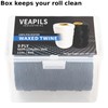 9-Ply Black String Waxed Twine, 660 Feet per Roll Heavy