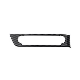 JUIVEEL Carbon Fiber Style Center Console Air Conditioning Switch Button Panel Cover Trim Compatible with Hyundai Elantra N Line CN7 2021-2024 Accessories
