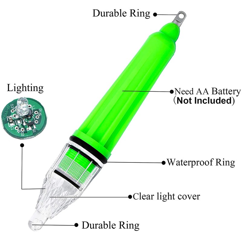 Deep Drop LED Fishing Light Waterproof Underwater Fishing Light Flashing