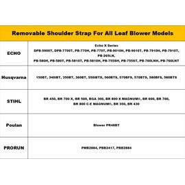 NEOTEC Backpack Blower Straps Replace for NTEBV260, for Echo, for stihl