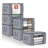 90L Large Storage Bags 6 Pack Foldable Storage Bags with