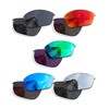 Betterun 5 Pairs Polarized Replacement Lenses for Oakley Half Jacket