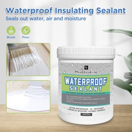 ShangTianFeng 32Oz White Acrylic or Latex Waterproof Sealant, Indoor & Outdoor Waterproof Coating