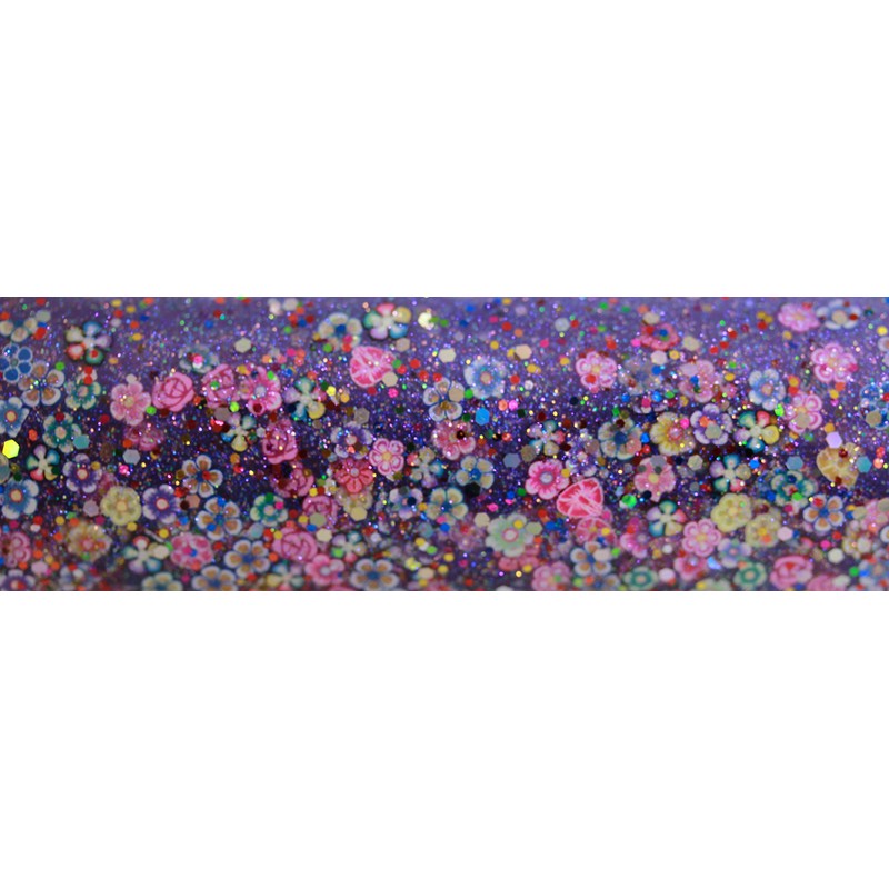 8oz Calming Glitter Bottle - Lavender Dreams