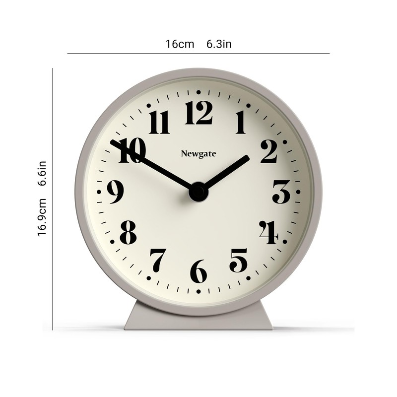 NEWGATE® Theatre Fireplace Clock - Quiet Sweep "No Tick" Mantel