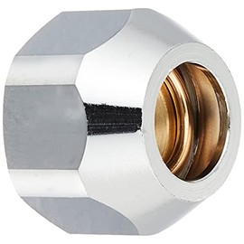 SANEI JT90-23-13 Plumbing Parts Stop Valve Extractor Nut for Secure Fixing of Water Supply Pipes with Gasket