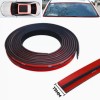 Unbranded 16.4Ft Car Roof Windshield Weather Seal Strip Trim Molding