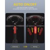 RAVEMEN TR250 Tail Light, Bicycle, Rear Light, 3 Mounting Methods,