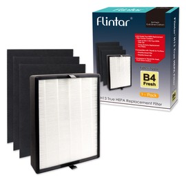 Flintar B4-Fresh Replacement Filter, Compatible with Alen BreatheSmart Flex and 45i Air Purifier, H13 Grade High Efficiency Air Filtration with 12 oz. Activated Carbon Pellets, 1-Pack
