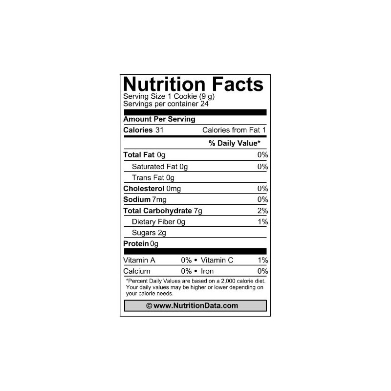 Gluten Free Orange Citrus Coolers Cookie Mix - 8oz bag