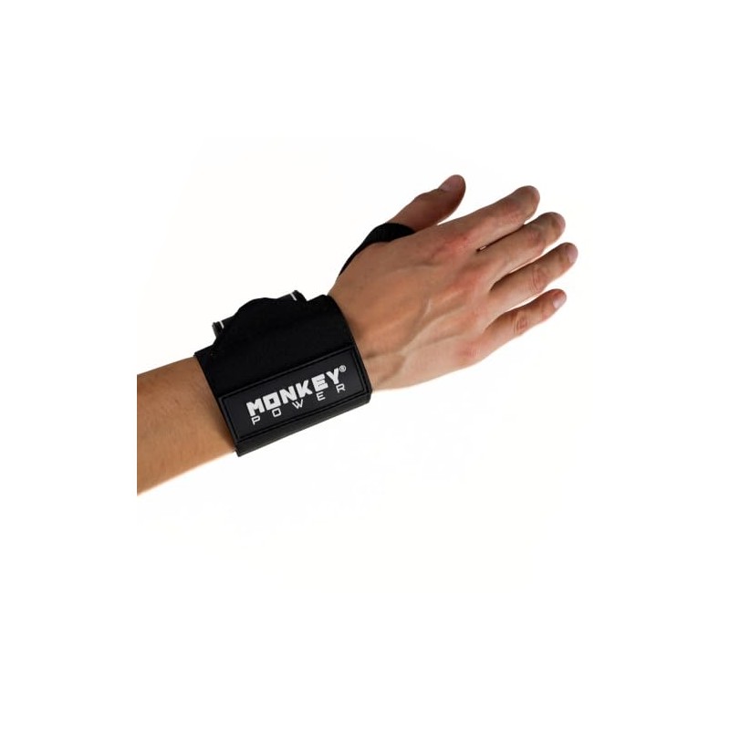 Monkey Power Muñequeras Deportivas para Gym Elásticas 45 cm