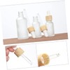 Baluue 1set Subpackaging Bottle Dropper Bottle Lab Sample Storage Jars