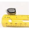 Natural Tumbled Shungite Crystal Mineral Pendant Without Chain
