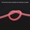 sourcing map PVC Petrol Fuel Line Hose 5mmx8mm 1m Pink