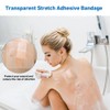 Lotvic Wasserfeste Pflaster, 20cm x 10m Wasserdicht Transparent Bandage, Tattoo