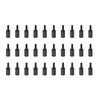 YOKIVE Pack of 30 M2 Spacers Screws Nylon Hexagonal PCB
