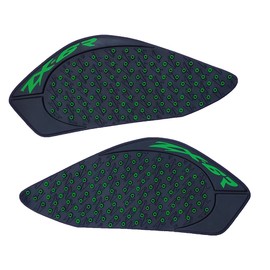 Green Gas Fuel Tank Pad Traction Side Fuel Knee Grip Decal Compatible with Kawasaki Ninja ZX6R 2009-2019