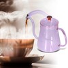 Coffee Kettle Glass Coffee Pot 600ML Coffee Drip Kettle Long