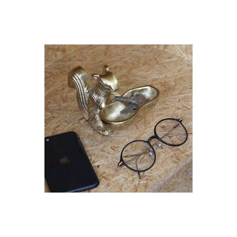 HERE Squirrel & Nuts (Gold)
