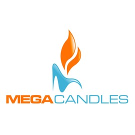 Mega Candles 12 pcs Unscented Red Taper Candle, Hand Poured Wax Candles 10 Inch x 7/8 Inch, Home Décor, Wedding Receptions, Baby Showers, Birthdays, Celebrations, Party Favors & More