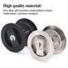 CCJH Invisible Sliding Barn Wood Door Pocket Door Handle Lock