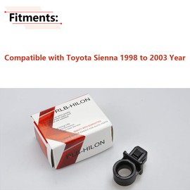 RLB-HILON Hood Prop Rod Anchor Clip Grommet Compatible with Toyota Sienna 1998 1999 2000 2001 2002 2003 Year, 53454-08010