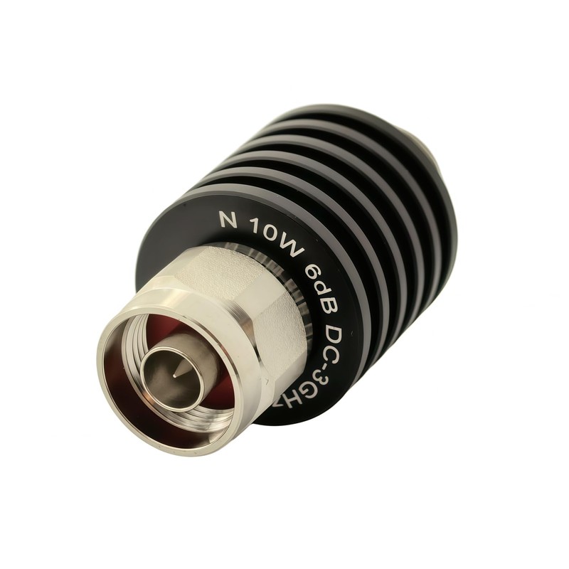 BECEN 6dB 10W N Fixed Damper - 10W N Connector