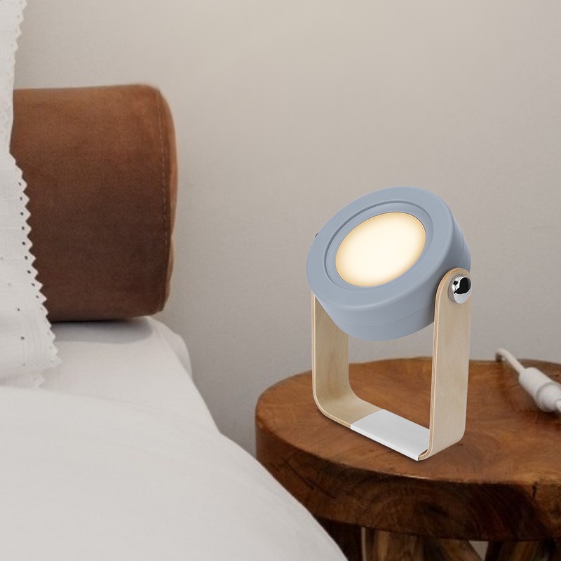 Foldable Touch Dimmable Reading LED Night Light Portable Lantern Lamp