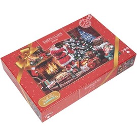 Widdop 1000 Pieces Santa Claus with Christmas Tree and Gifts Puzzle