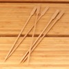 BambooMN 9.8" Premium Bamboo Arrow Shrimp Meat Fruit Kebab Skewer