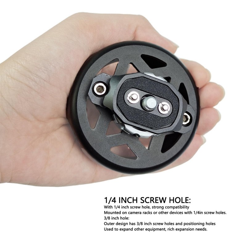 Wheel Side Handle Grip, Anti-Slip Round Side Hand Grip, with