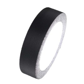Rubber grip strap, anti slip strap, reinforced texture super strong adhesive, suitable for safe grip and friction, making the handle or contact surface safer, with grip and comfort.（1In x 10Ft,Black）