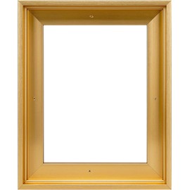 HUACANVAS Canvas Floater Frames, Canvas Floating Frame, Floater Frame for Canvas, Floater Frames for Canvas Paintings, Canvas Picture Frame (11"x17", Gold)
