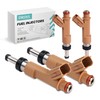 Fuel Injectors Fit For:/-Toyota Corolla 2009-2015 1.8L XRS Sedan 2.4L